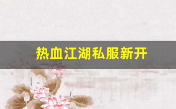 热血江湖私服新开 (10)